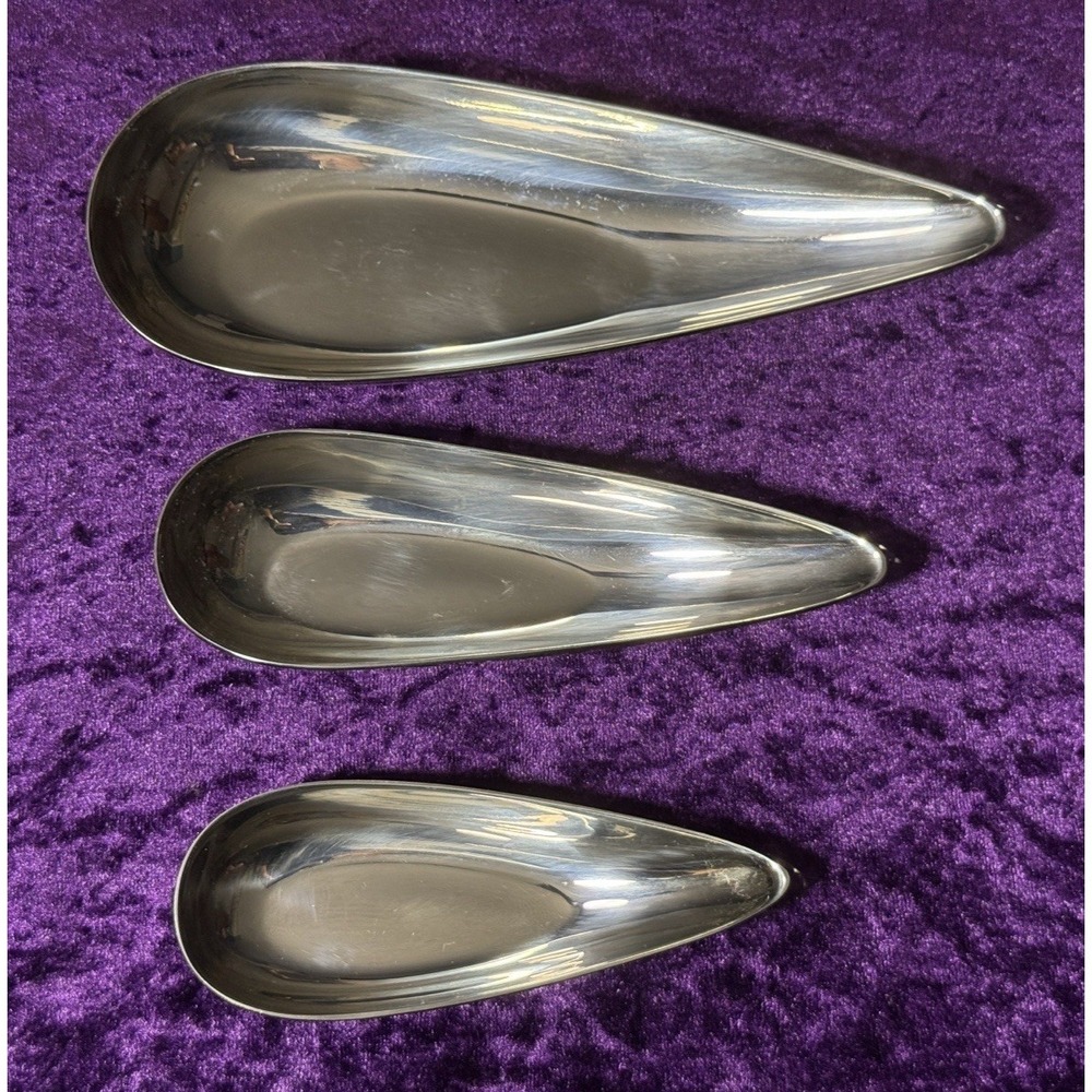 Phillipi Blob Bowl Set 3 pc Stainless Steel Bowls